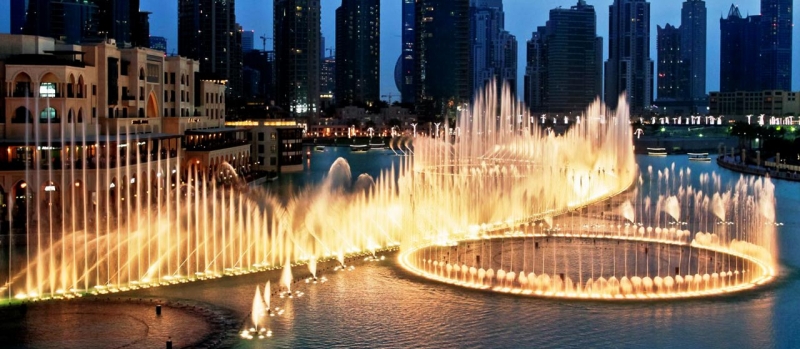 Музыкальный фонтан, Дубай