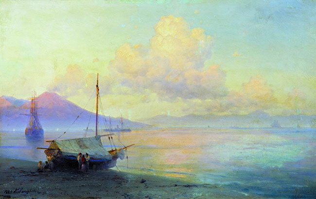 06-Gulf-of-Naples-in-the-early-morning-Aivazovsky